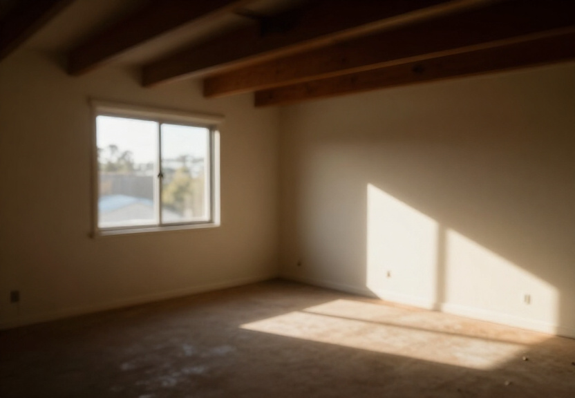 Insulation removal and ceiling dust clearance
